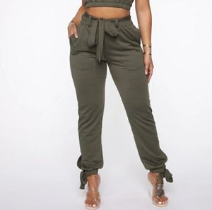 Olive Green Pants Set